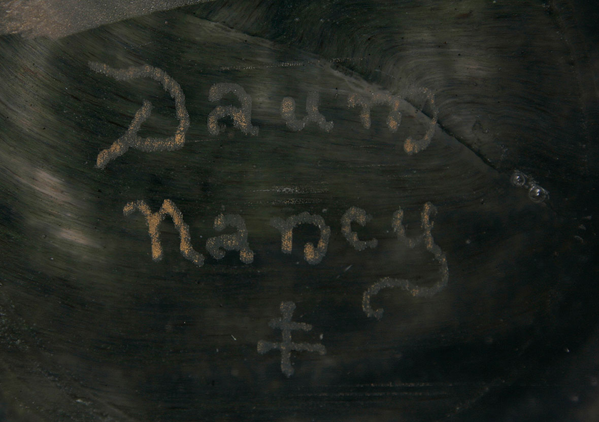 Daum Daisy Two-Handled Vase